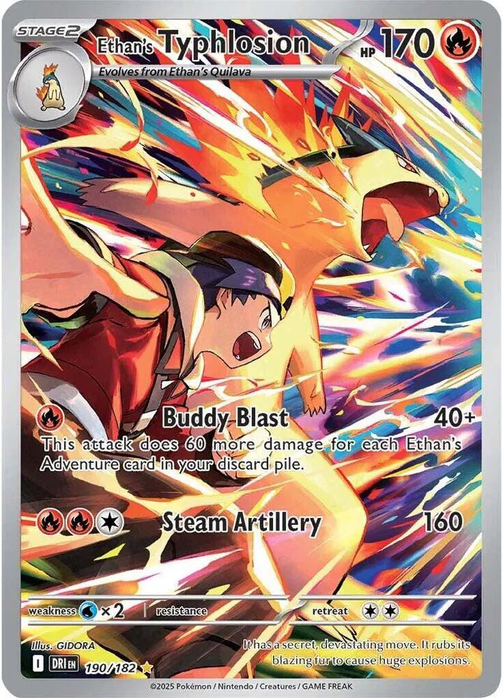 Ethan's Typhlosion #190/182 — Destined Rivals [NM]