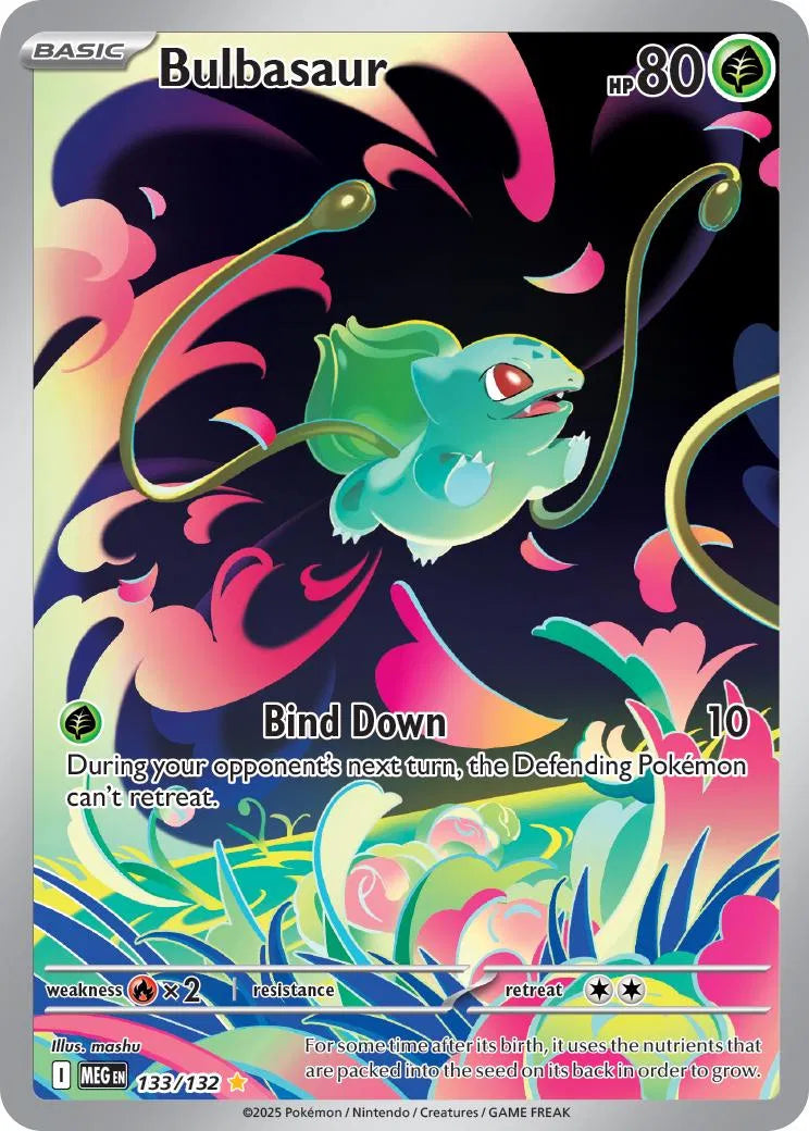 Bulbasaur #133/132 — Mega Evolution [NM]