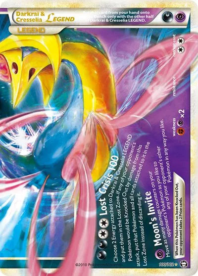 Darkrai & Cresselia Legend (Bottom) #100 — Triumphant [NM]