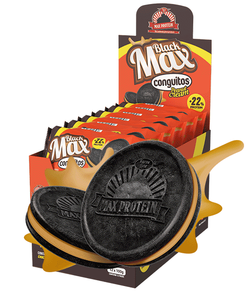 Max Protein Black Max Protein Cookies - Chocolate Peanut Butter 100 g package 3