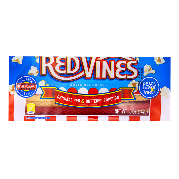 Red Vines Buttered Popcorn/Original Twists