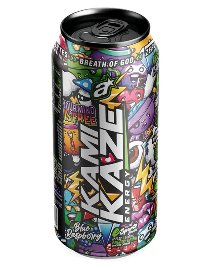 Blue Raspberry - Kamikaze Energy Drink