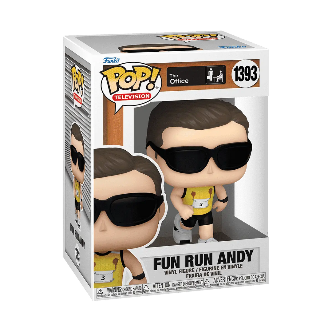 Funko POP! - The Office - Fun Run Andy – Curly's Sports & Supplements