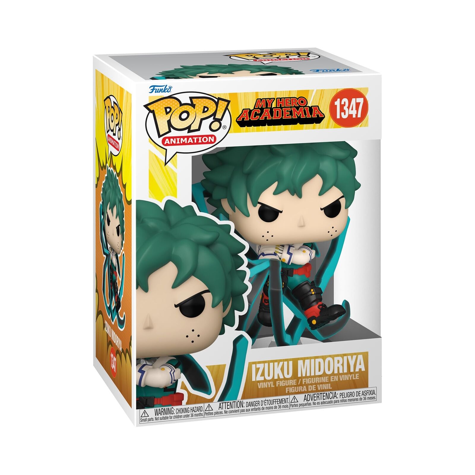 Funko pop ・ DiRBZミゲル(popケース付き)セット Funko POP! - My Hero Academia - Izuku Midoriya (Black Whip) (Deku