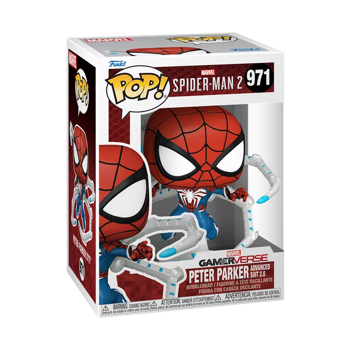 Funko POP! - Spiderman 2 Video Game - Peter Parker Advanced Suit