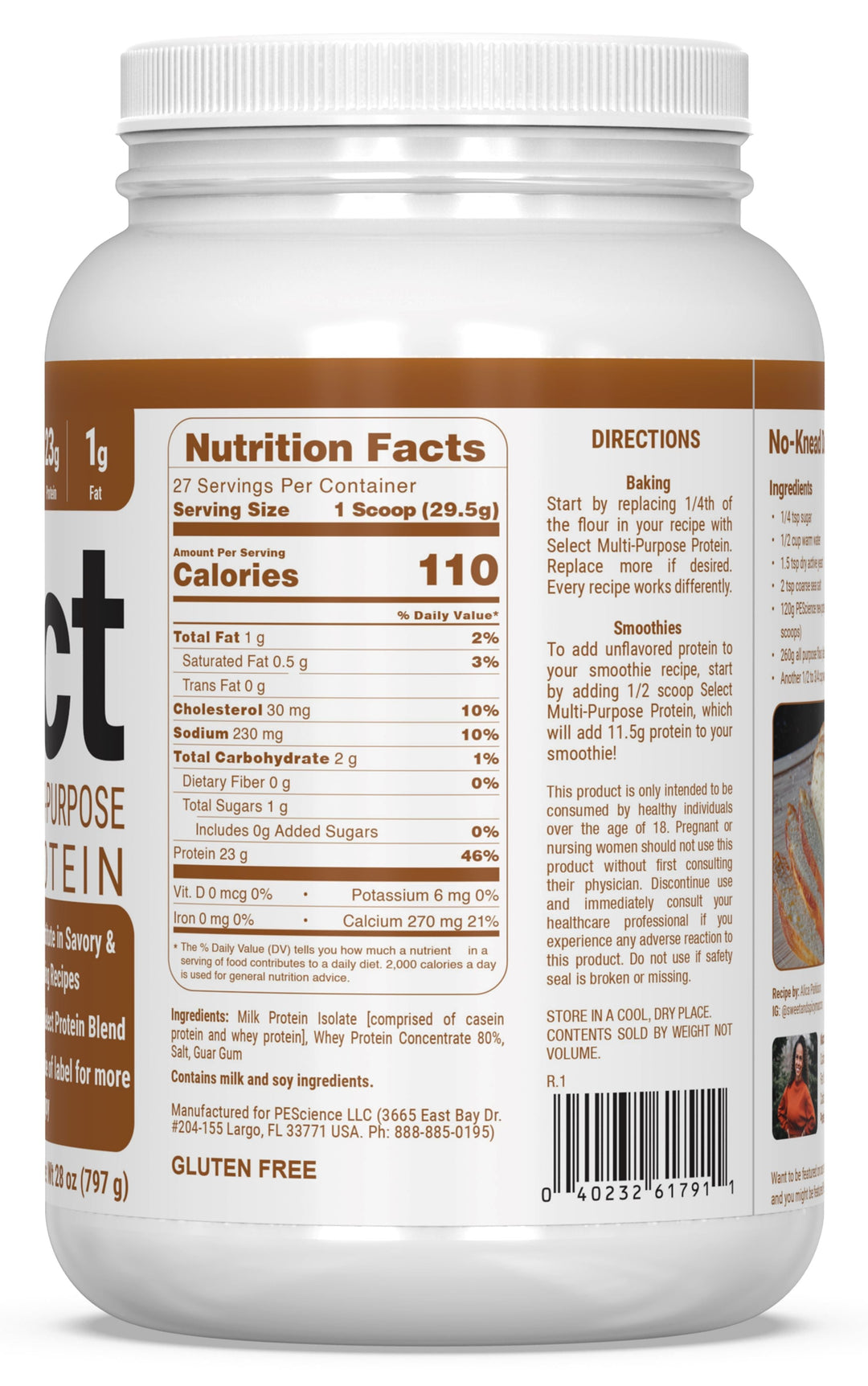 PEScience Select Multi-Purpose Protein Blend