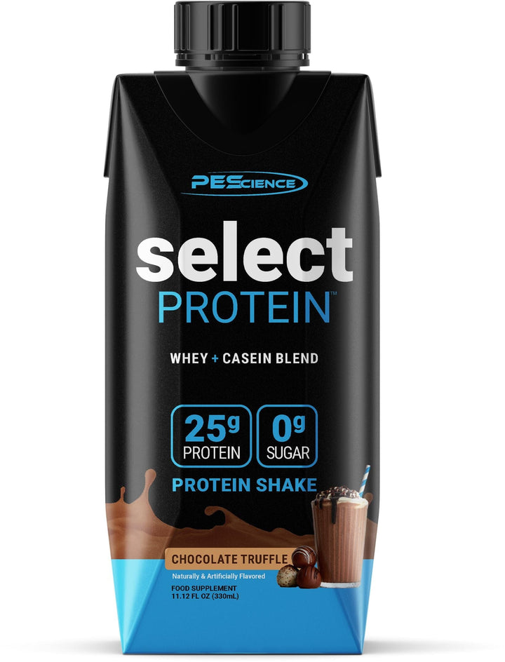 PEScience Select Protein Shake RTD - 330 mL - Chocolate Truffle package 1