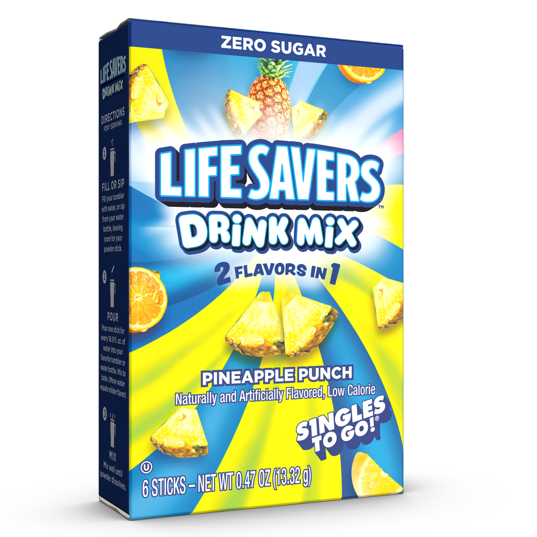 LifeSavers Singles To Go Pineapple Punch Drink Mix