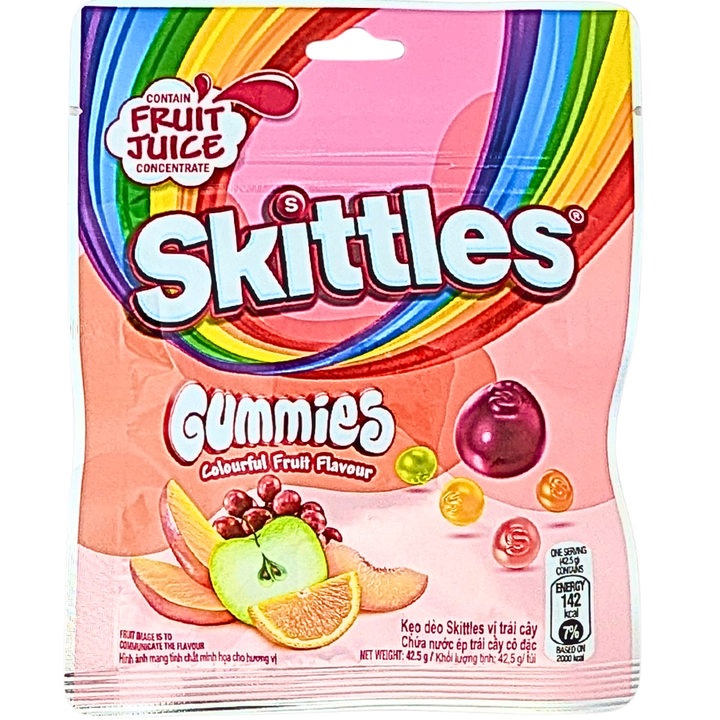 Skittles Gummies Colourful Fruit 42.5g