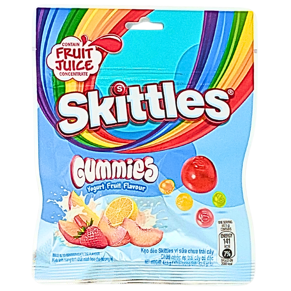 Skittles Gummies Yogurt Fruit 42.5g