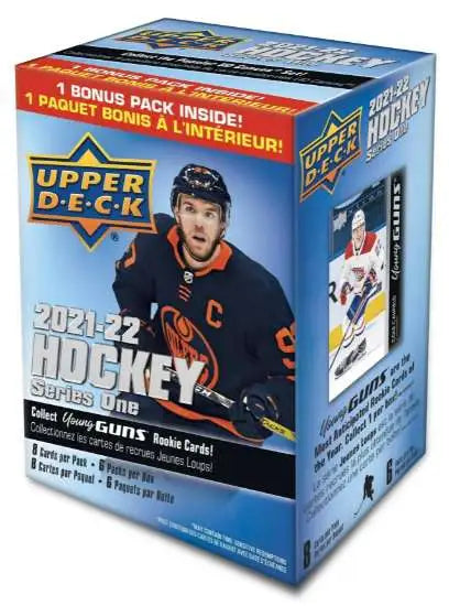 2021-22 Upper Deck Series 1 Hockey Blaster Box product image