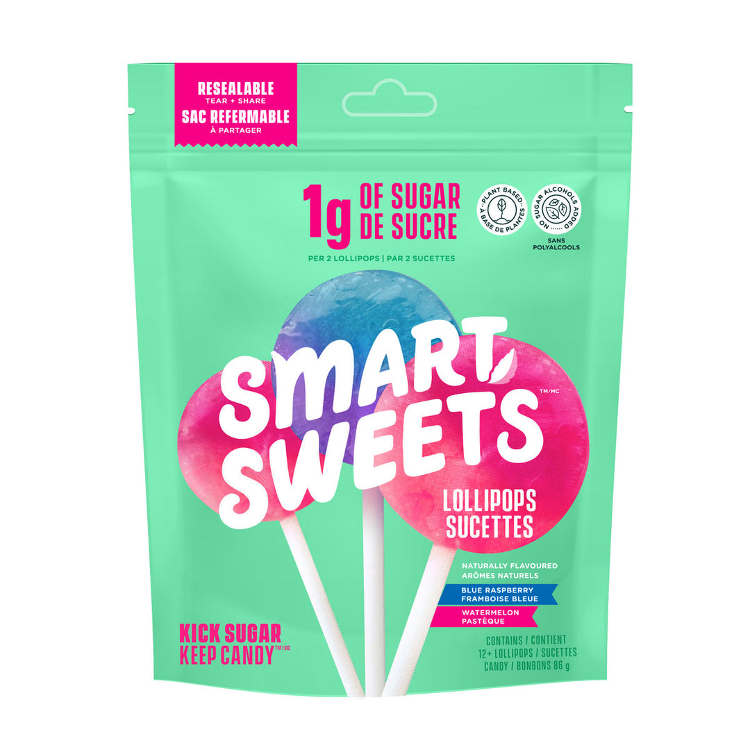 Smart Sweets Lollipops