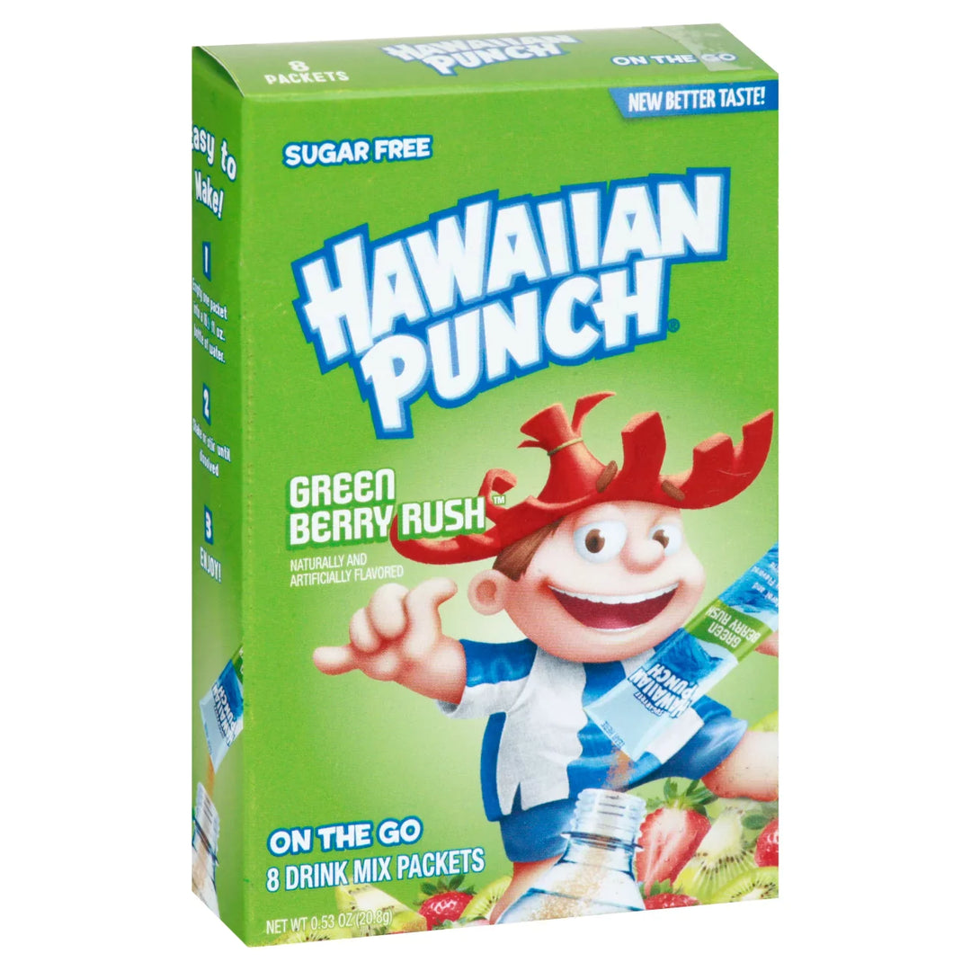 Hawaiian Punch Drink Mix - Green Berry Rush
