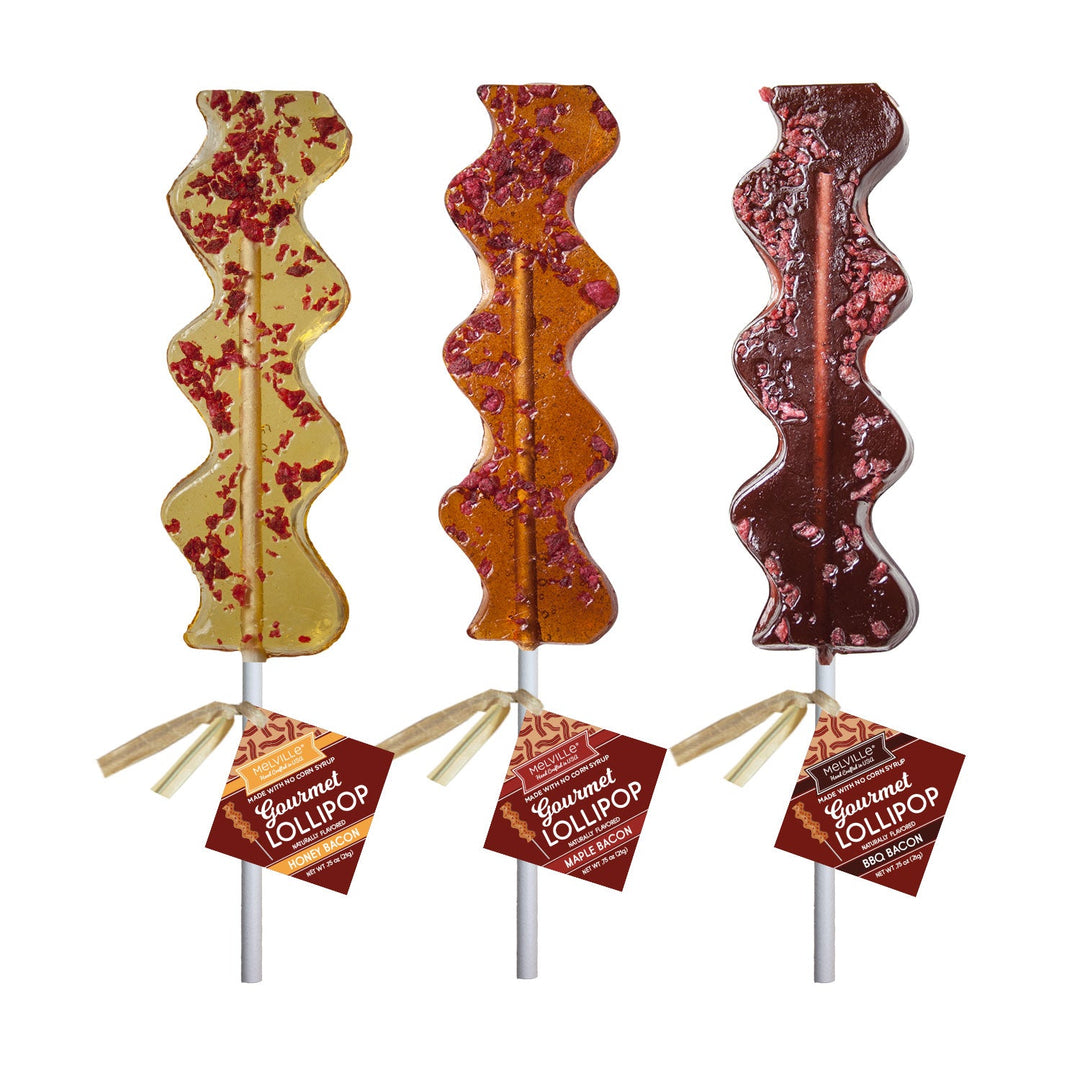 Melville Bacon Lollipops