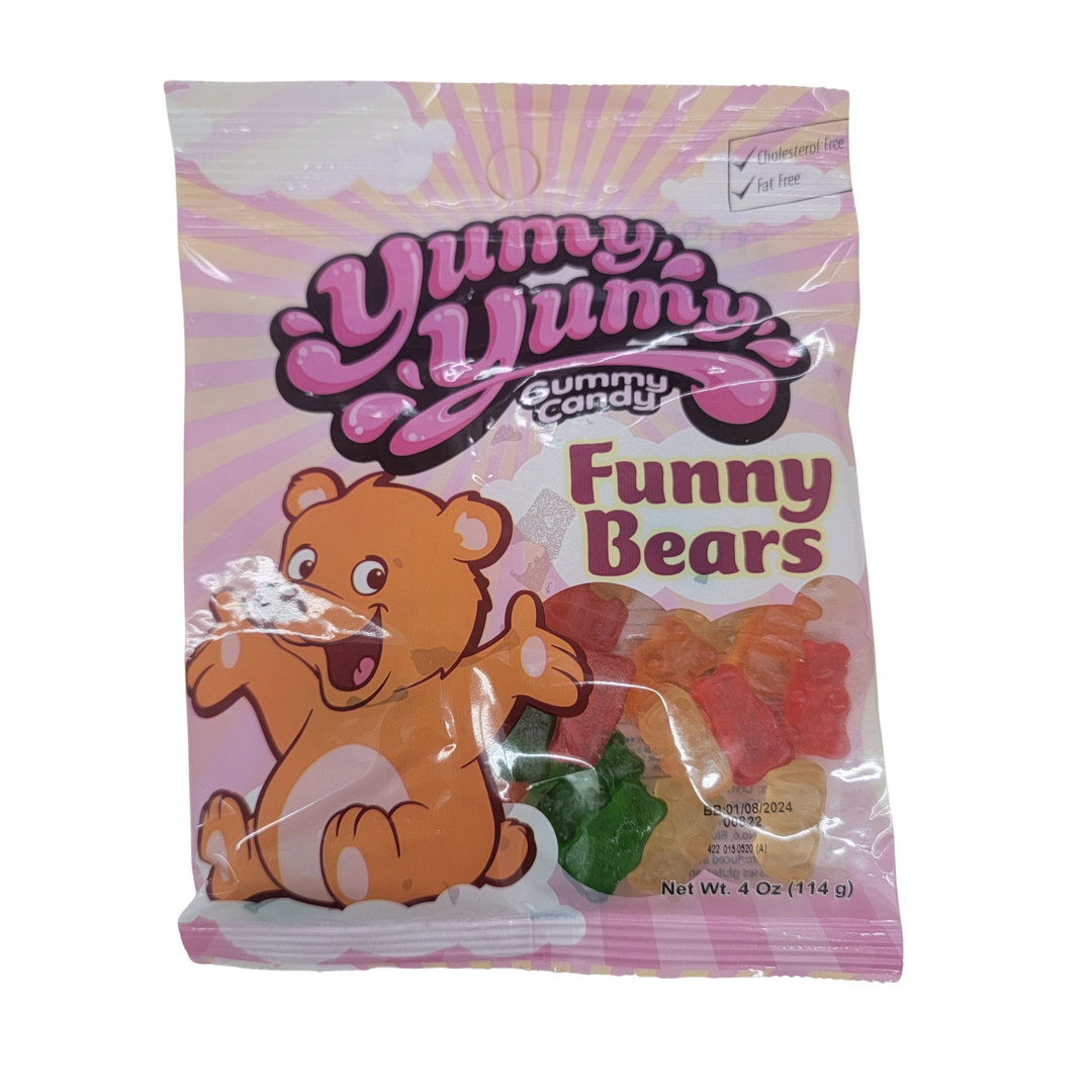 Yummy Gummy Funny Bears