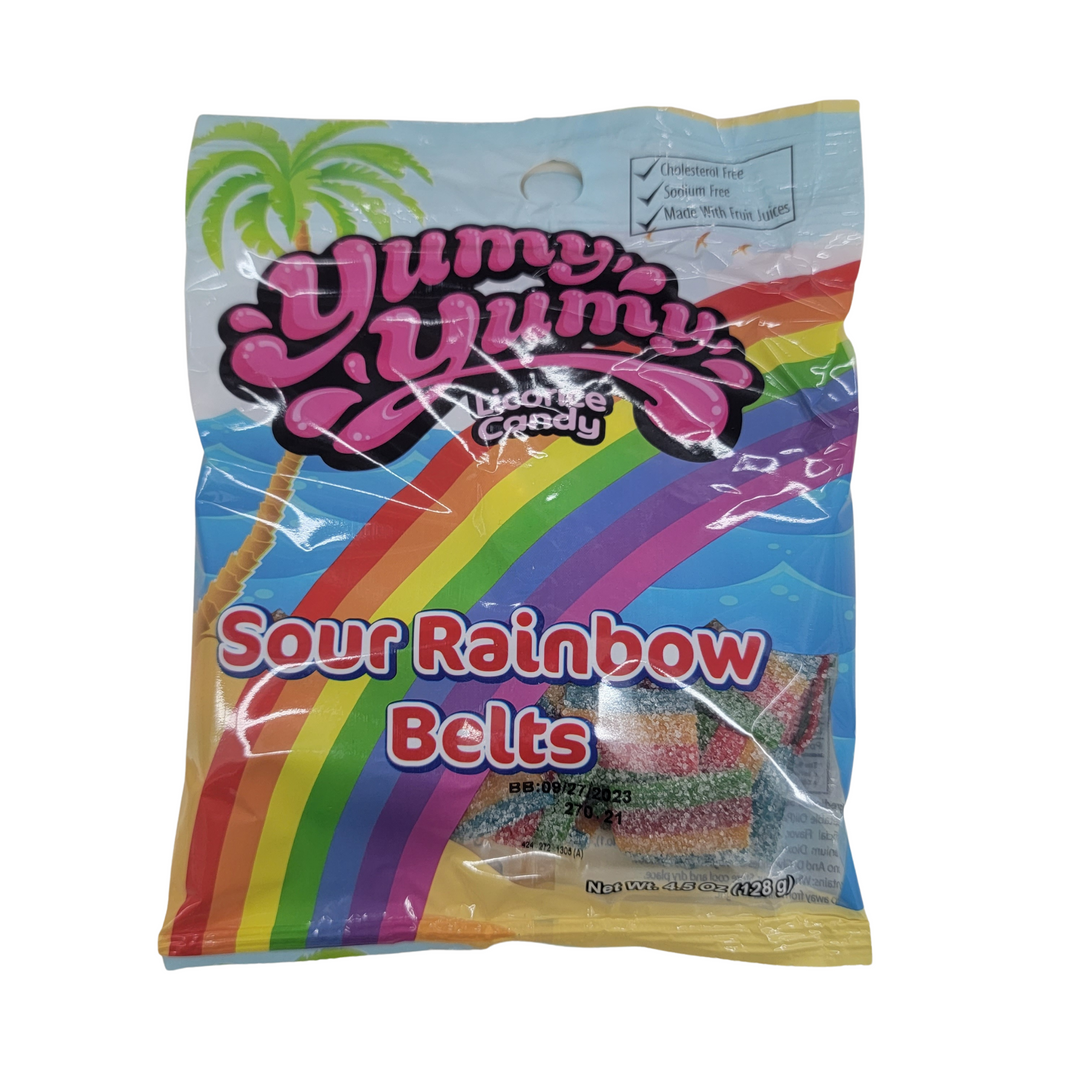 Yummy Gummy Sour Rainbow Bites