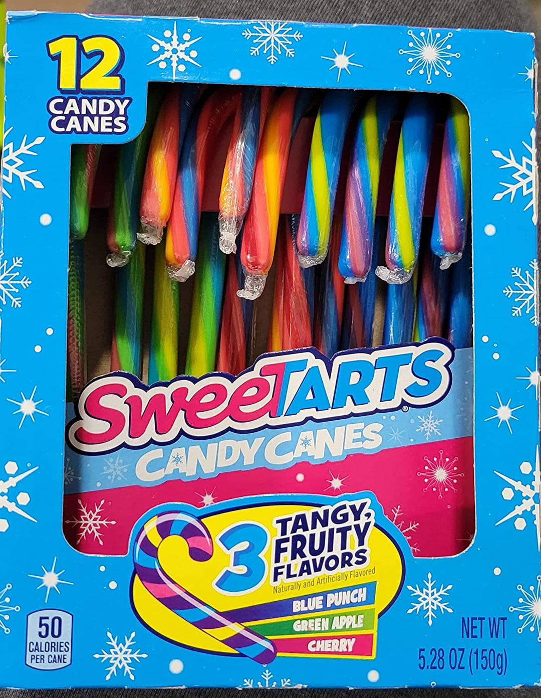 Sweetarts Candy Canes 12pk