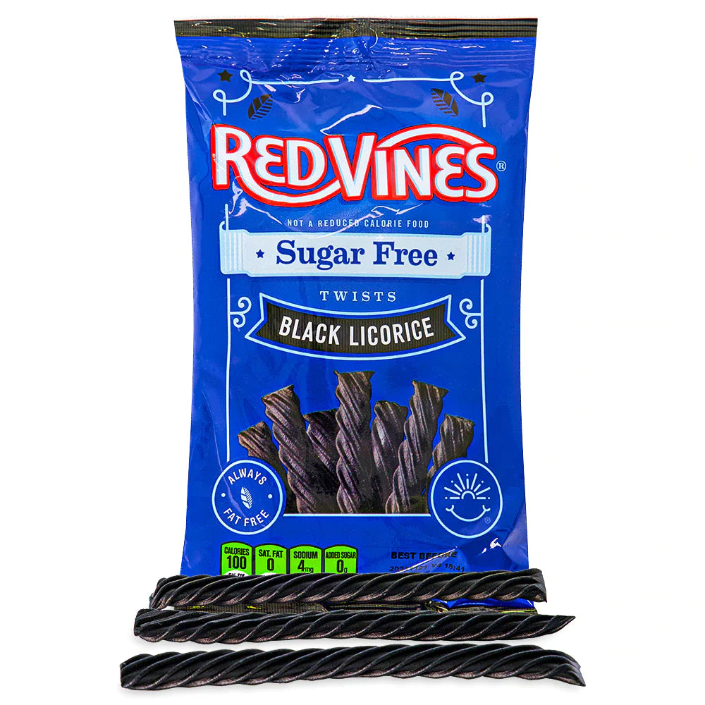 Red Vines Sugar Free Black Licorice