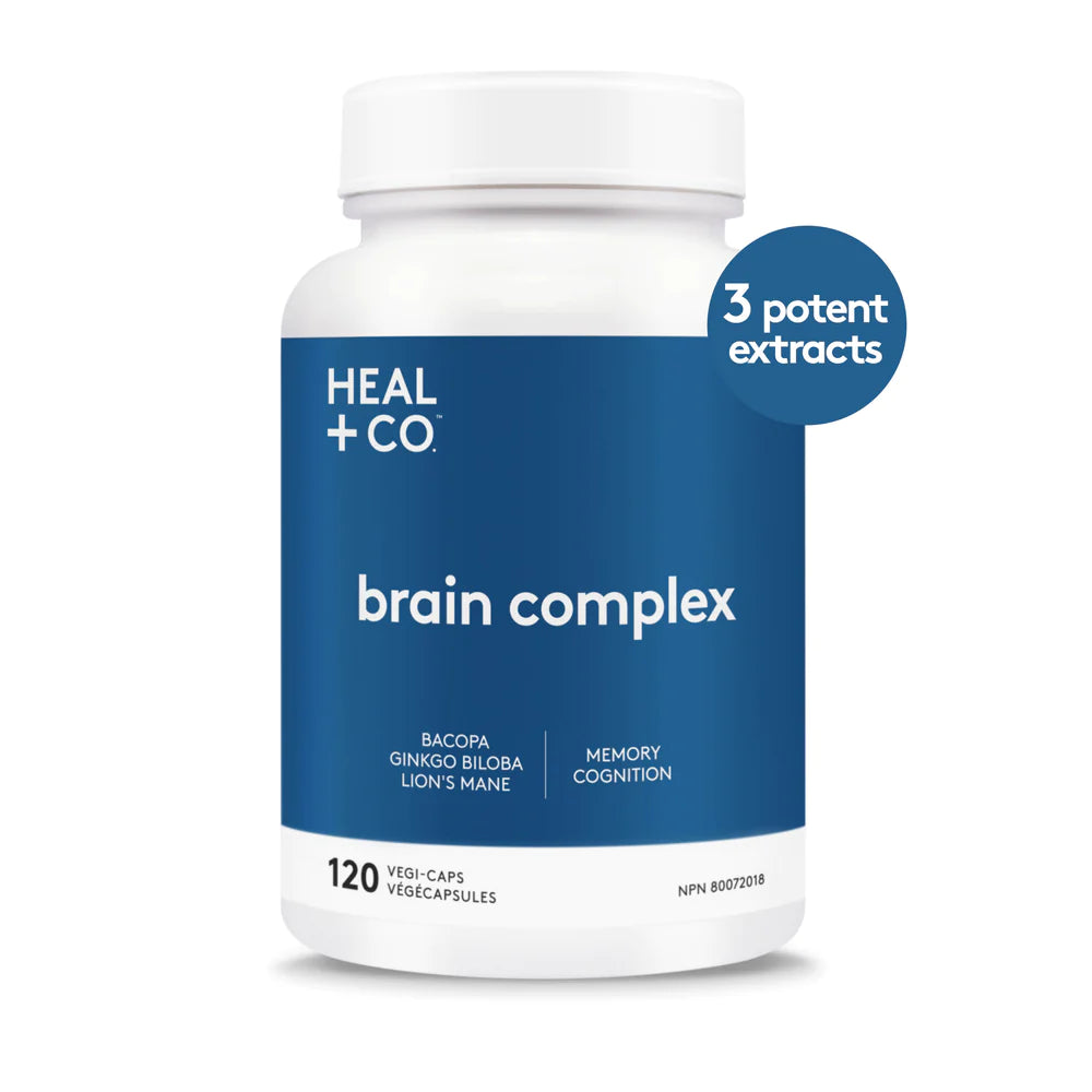 Heal + Co Brain Complex - 120 Capsules