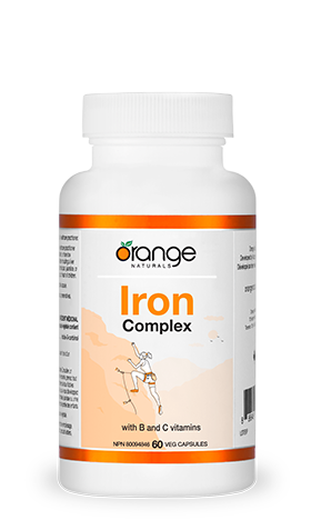 Orange Naturals Iron Complex - 60 Capsules