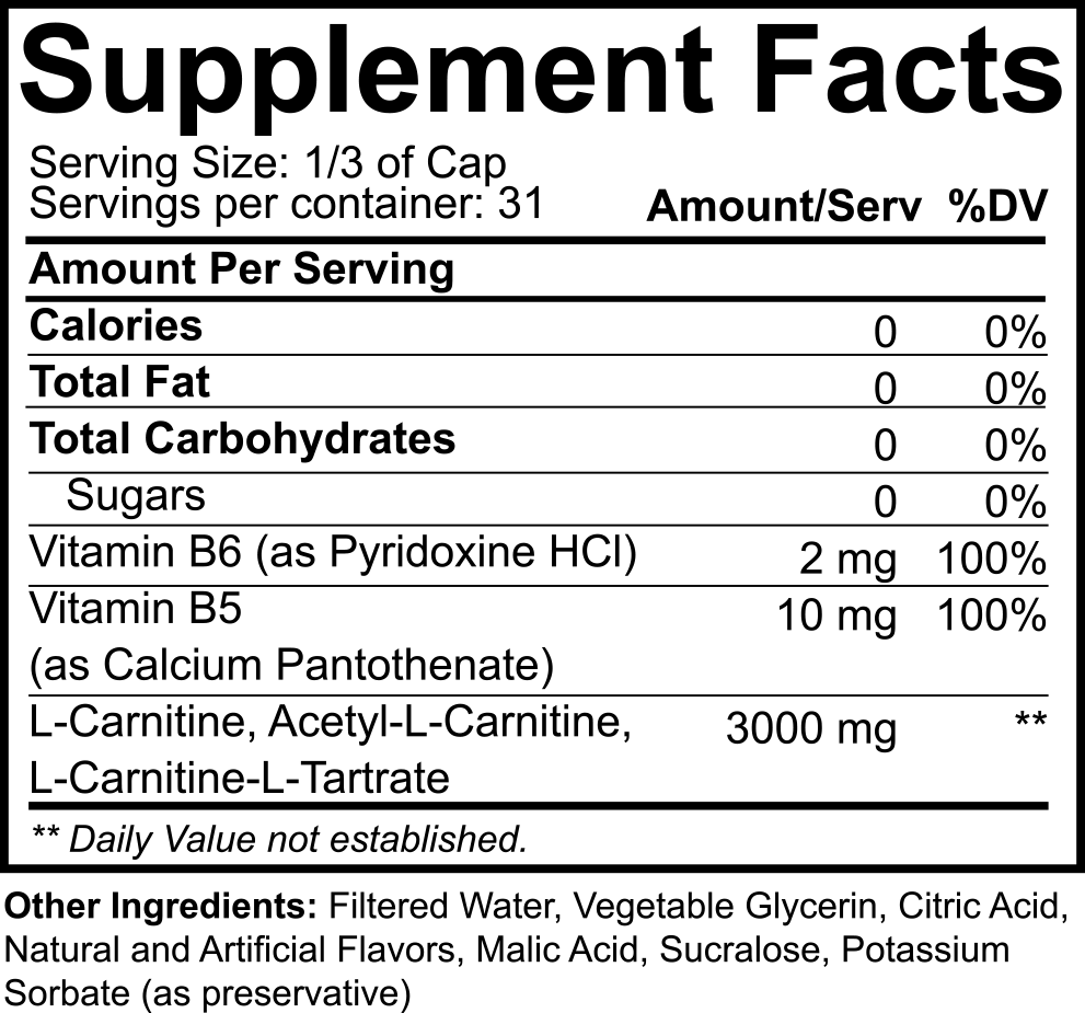 L-Carnitine 3000