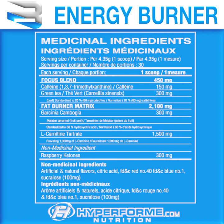 Believe Energy + Burner - 130g