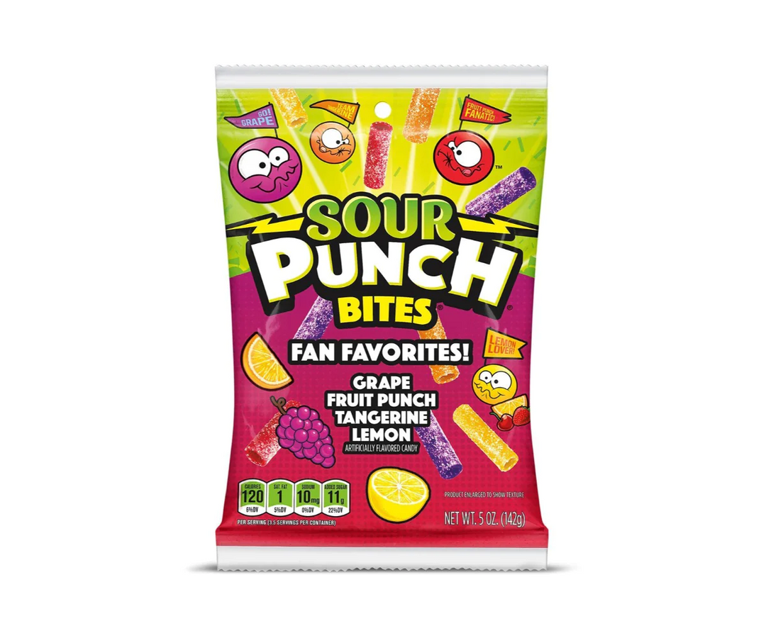 Sour Punch Bites Fan Favorites!
