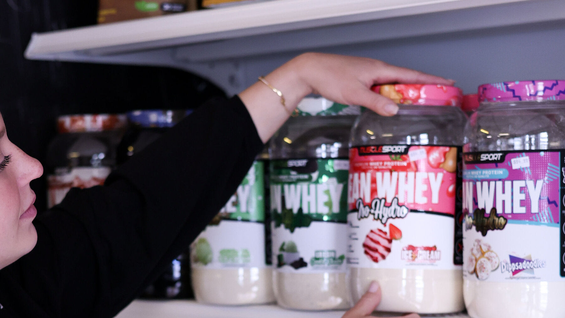 Real protein, real labels